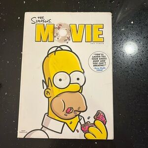 The Simpsons Movie DVD. Fullscreen